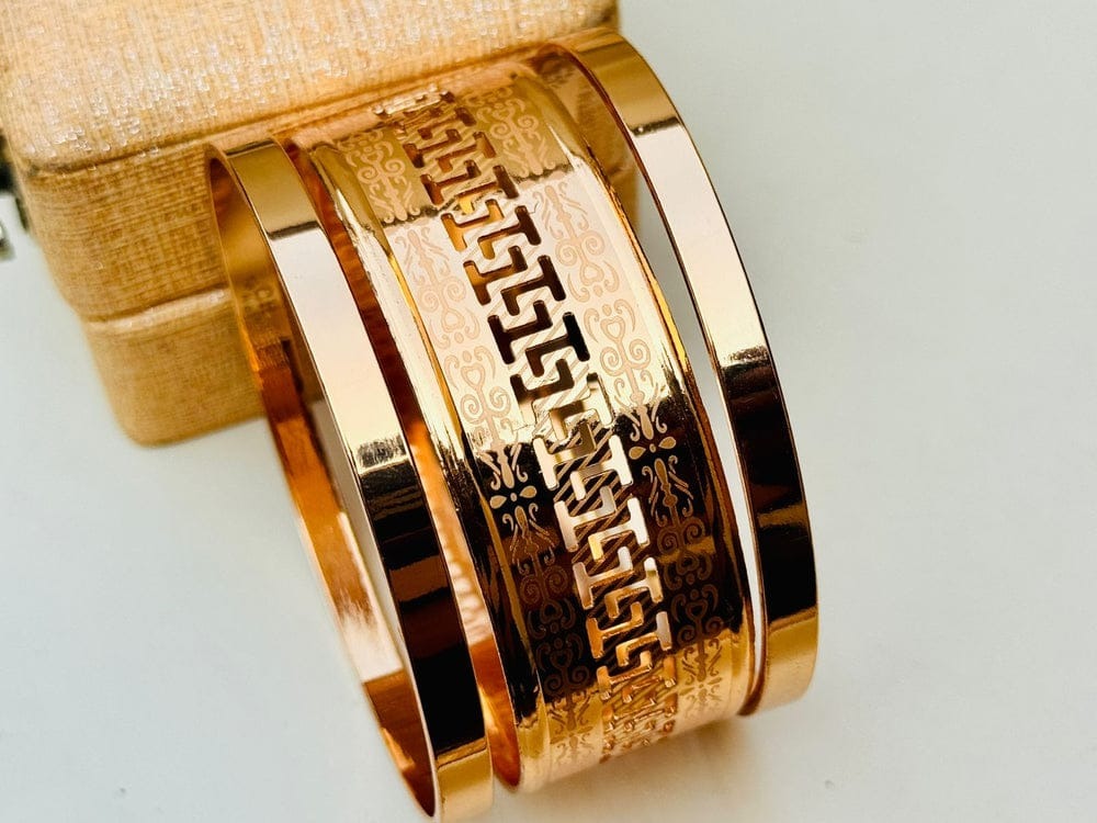 Gold Plated 3Pcs Bengals Set