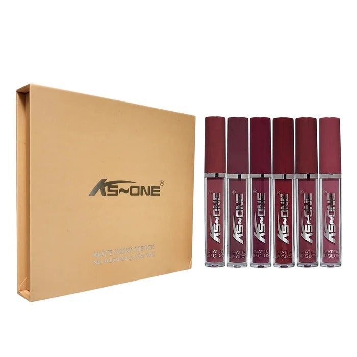 KS-ONE 12 Colors Matte Liquid Lipstick Set 2.5ml*12pcs