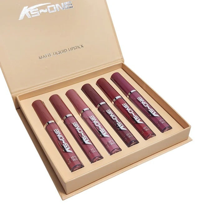 KS-ONE 12 Colors Matte Liquid Lipstick Set 2.5ml*12pcs