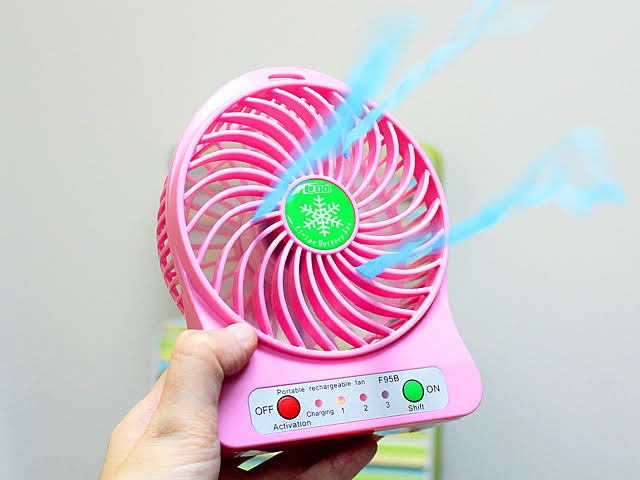Portable Mini Fan Usb Charging rechargable battery