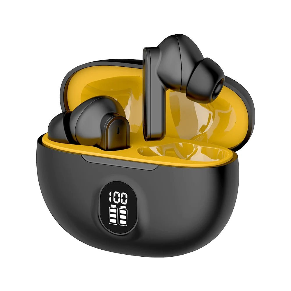 🔥 TWS Wireless Earbuds with LED Display – ENC Noise Cancellation