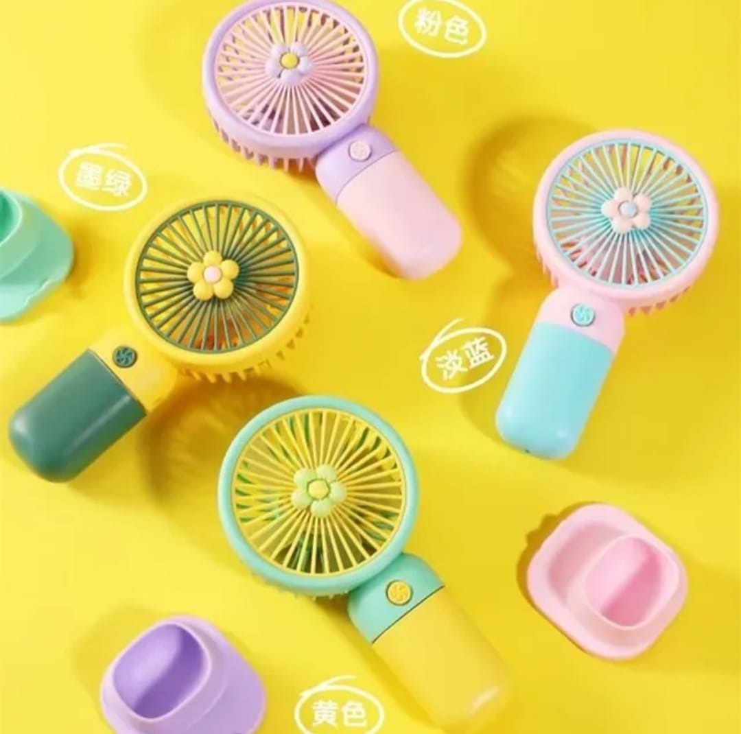 Mini Portable USB Rechargeable Hand Held Fan