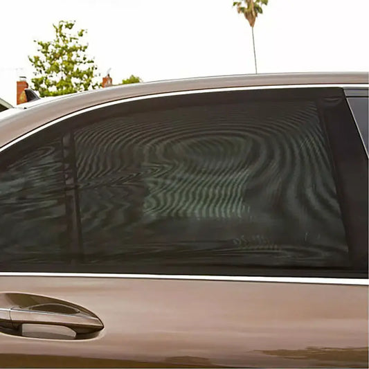 2 Pcs Car Window Cover Screen Breathable| Car Window Shade Sun Cover Window