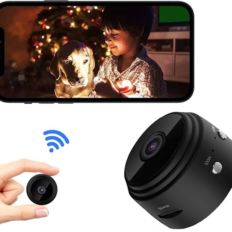 Mini Security Camera, A9 Mini Camera, 1080P HD WiFi