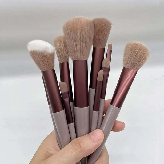 WANTER 13 Pcs Makeup Brushes Set Soft hair Loose Powder Eyeshadow