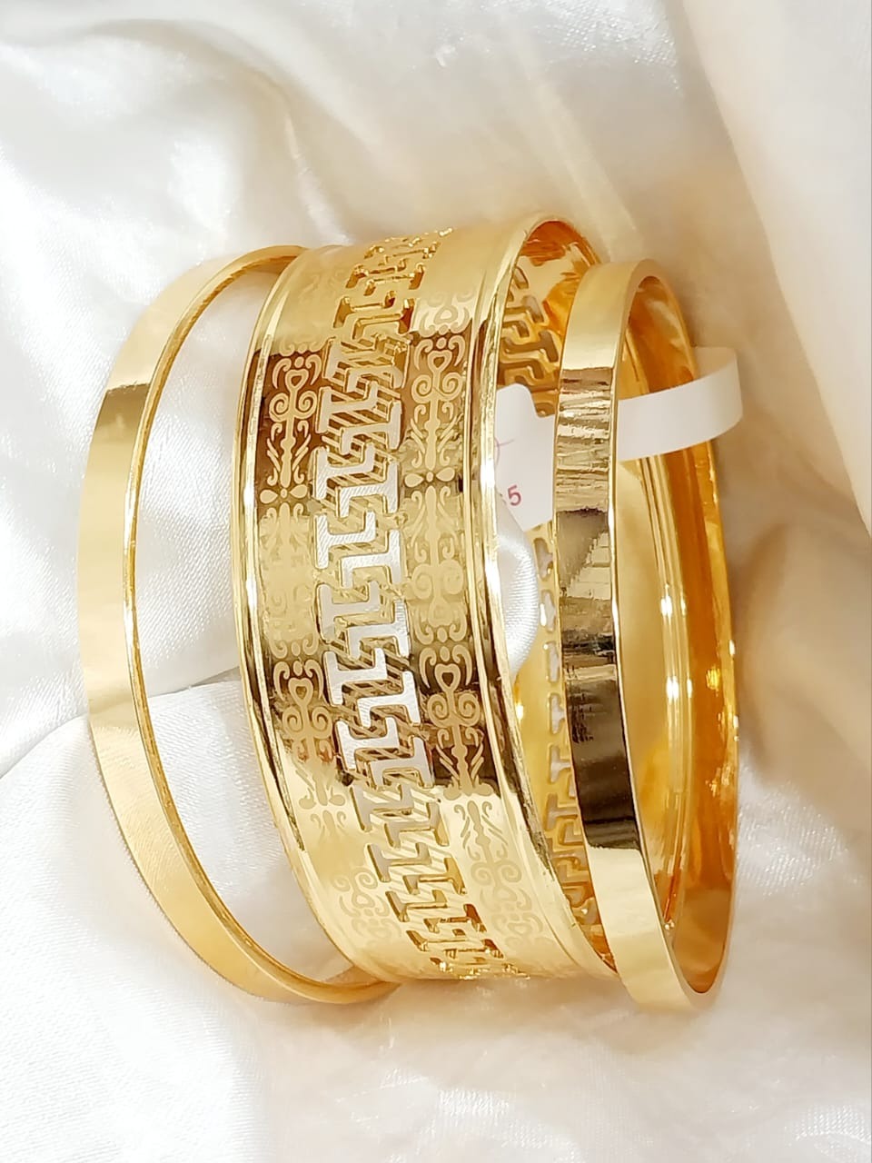 Gold Plated 3Pcs Bengals Set