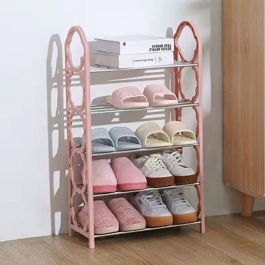 YES TO DECOR Stainless Steel Shoe Rack 5 Tiers Heavy weight