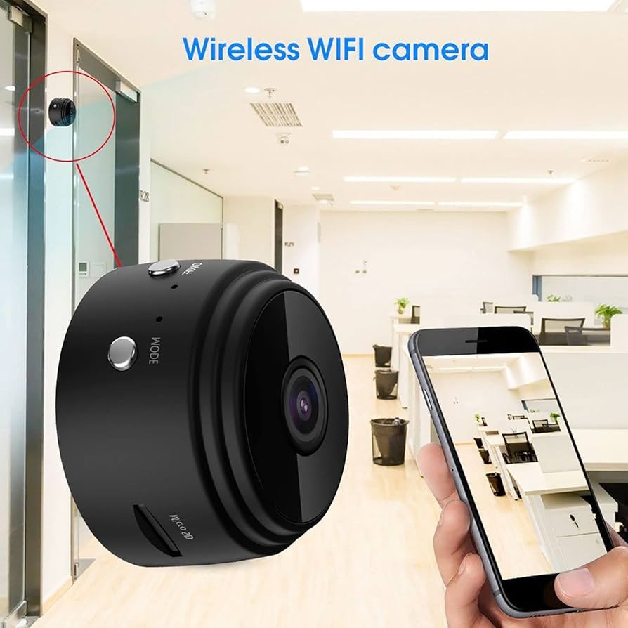 Mini Security Camera, A9 Mini Camera, 1080P HD WiFi
