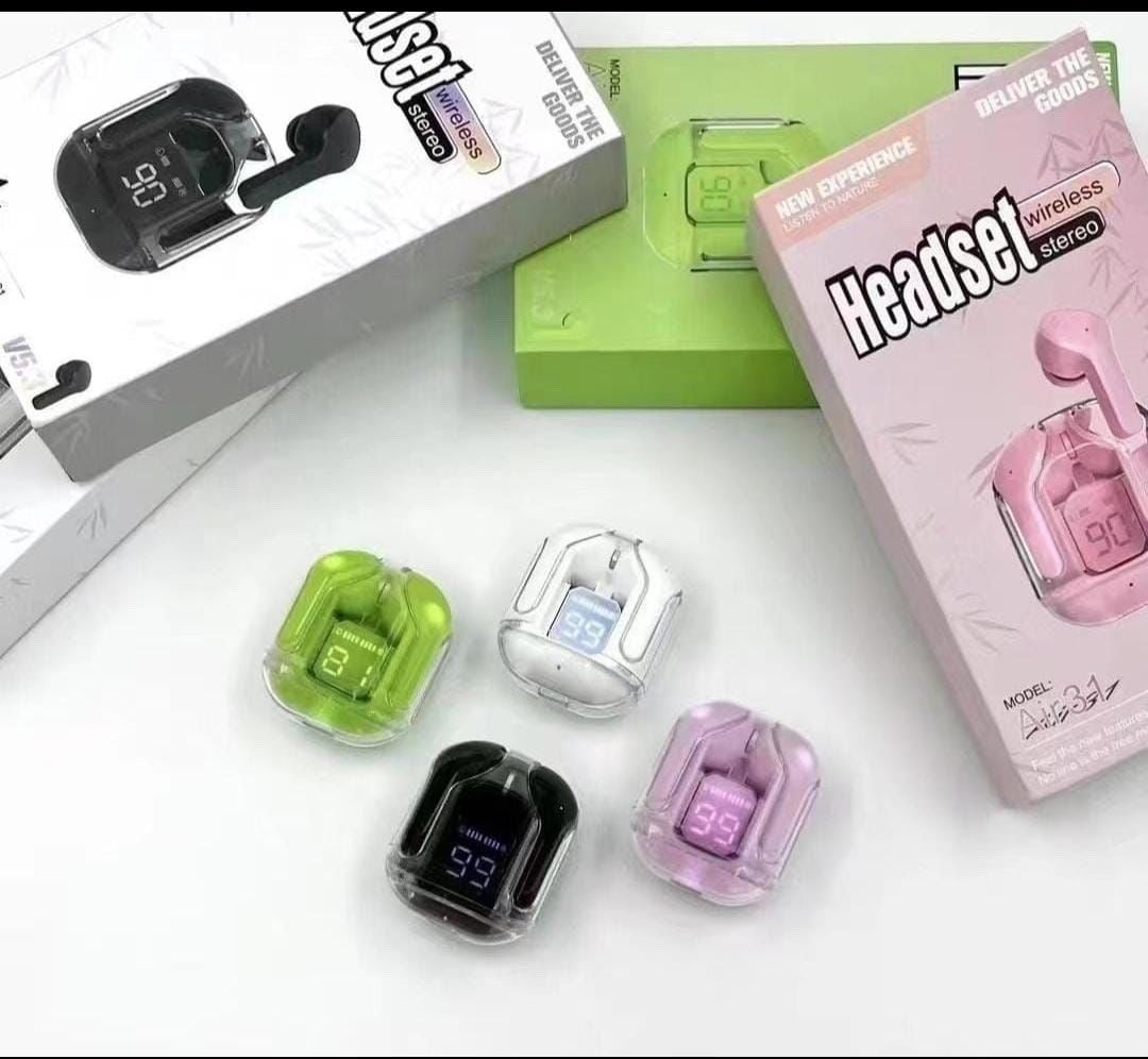 Air 31 airpods dual 5.2 Earbuds handfree bluetooth Wireless Earbuds Headphones I7 Mini