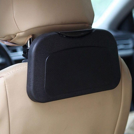 Car Foldable Food Tray Table - Black