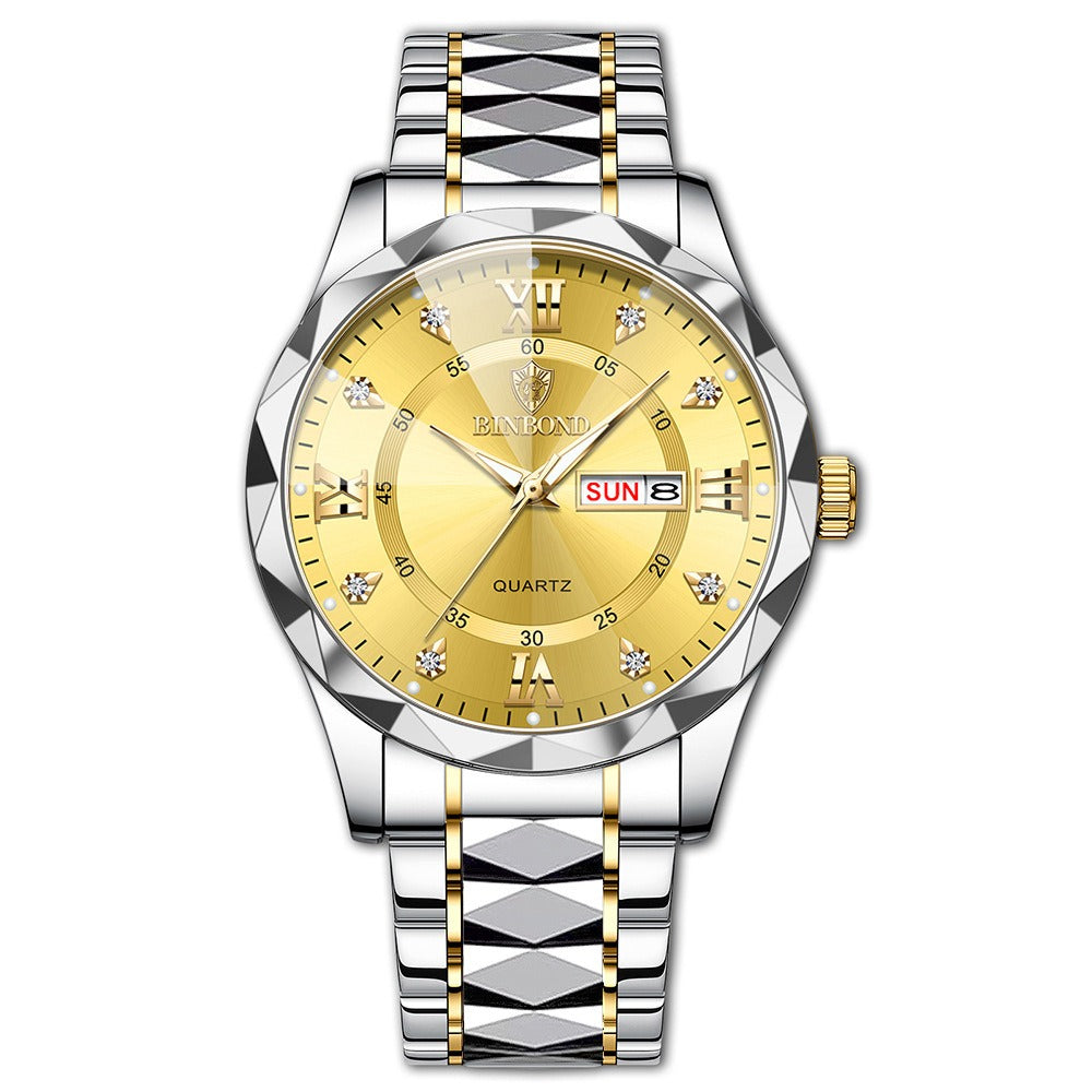 BINBOND Top Brand Luxury Fashion Watch Men Waterproof