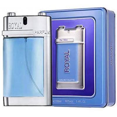 Impressions of Royal Blue Perfume For Men - Royal Blue Original Tin Perfume