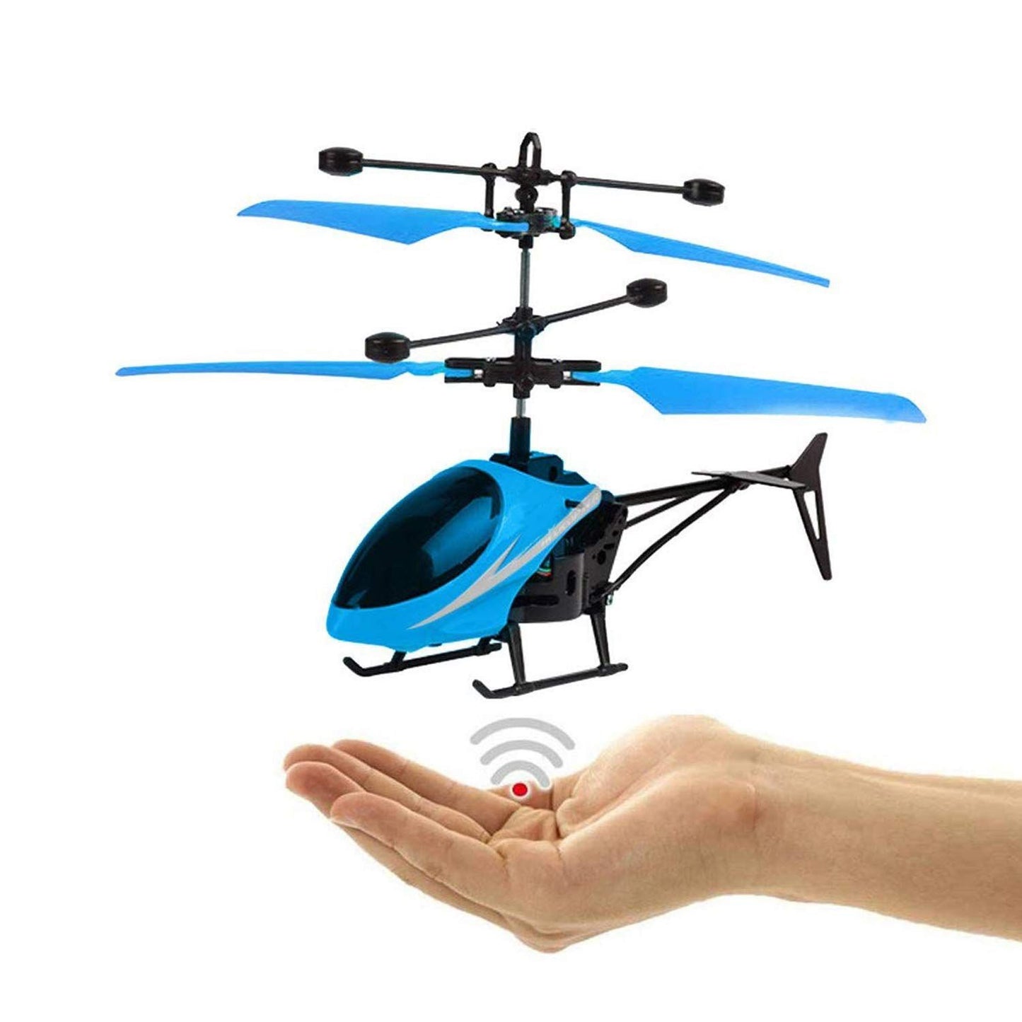 Helicopter with Radio Remote Control and Hand Sensor Charging Helicopter