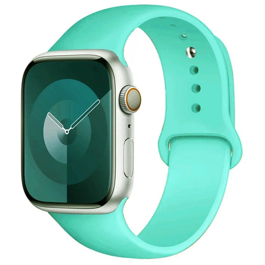 Silicone Band For Apple Watch strap 44mm 45mm 40mm 41mm 42-46mm 45 mm sport