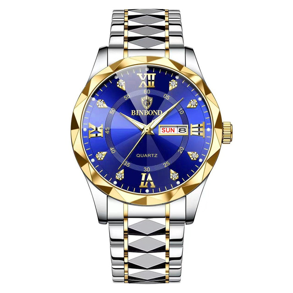 BINBOND Top Brand Luxury Fashion Watch Men Waterproof