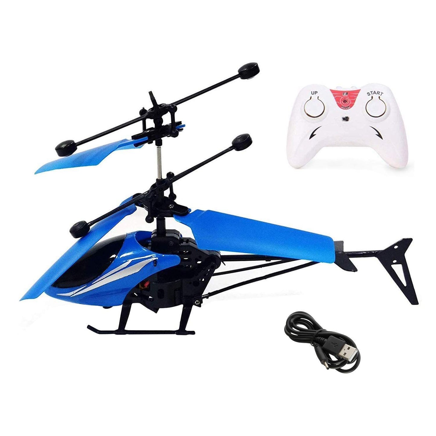 Helicopter with Radio Remote Control and Hand Sensor Charging Helicopter