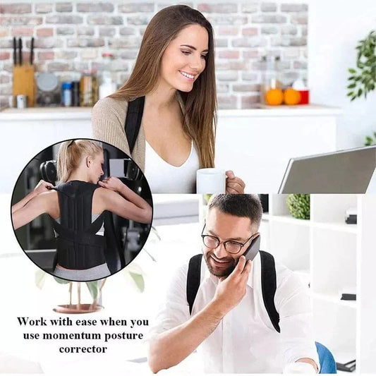 Adjustable Posture Back Belt – Posture Corrector Belt For Men And Women –