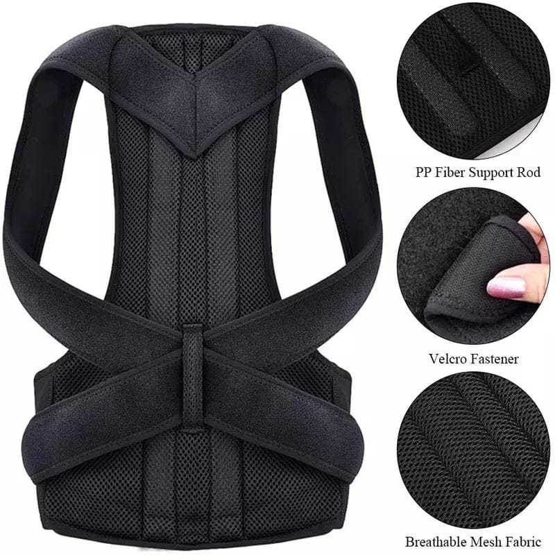 Adjustable Posture Back Belt – Posture Corrector Belt For Men And Women –