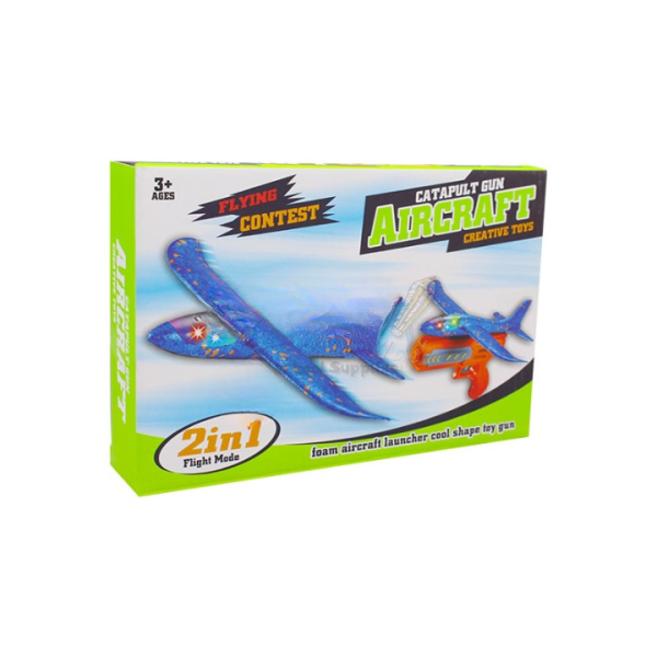 Airplane Launcher Gun Toy For Kids