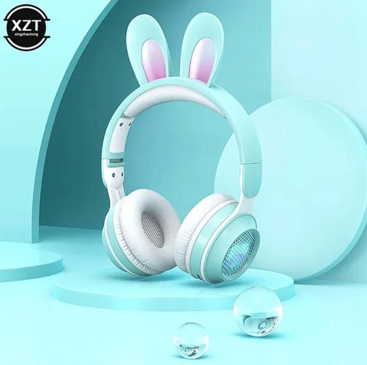 New Wireless Girls Cat Headphone