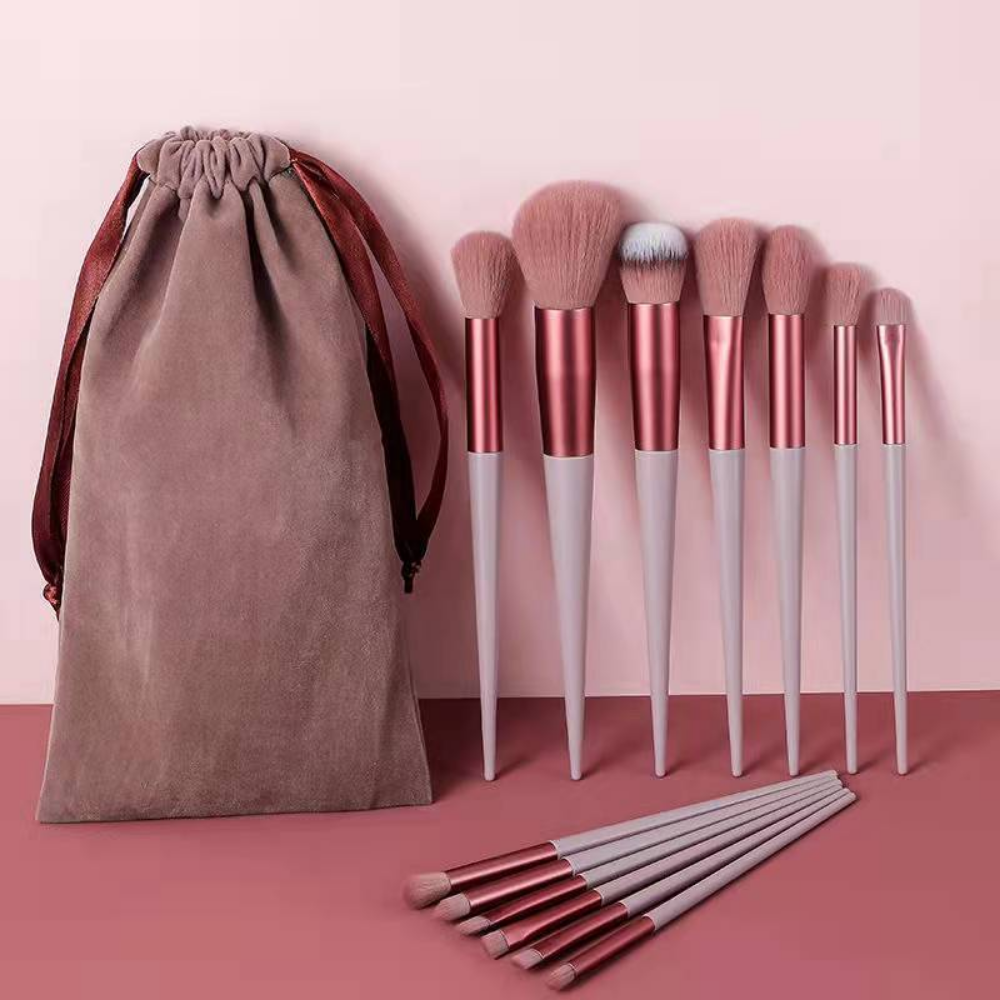 WANTER 13 Pcs Makeup Brushes Set Soft hair Loose Powder Eyeshadow