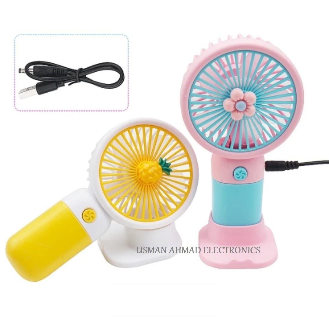 Mini Portable USB Rechargeable Hand Held Fan