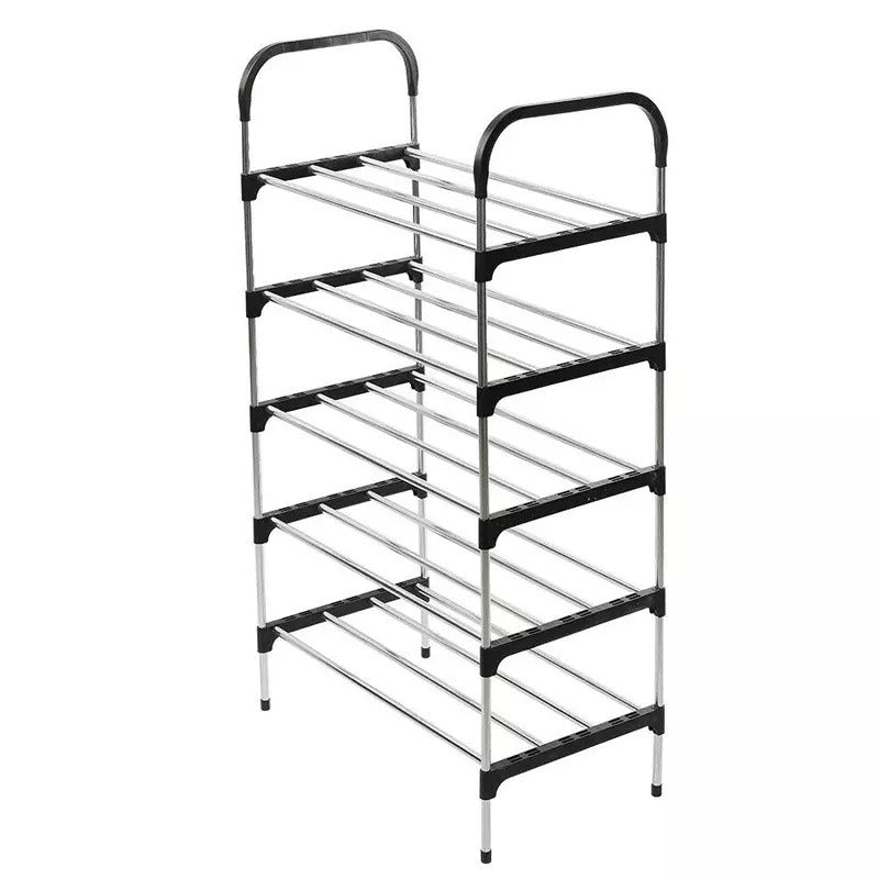YES TO DECOR Stainless Steel Shoe Rack 5 Tiers Heavy weight