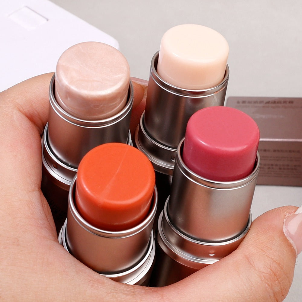 Highlighter Stick Makeup Face Contour Bronzer Shimmer Concealer Stick