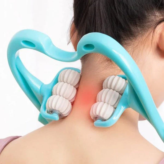 Cervical Neck Massager Six Wheel Neck Massager